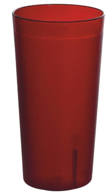 16 oz / 473 ml Red Pebbled Tumbler